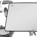 APA Replacement for Towing Mirror Glass Upper Heated 2008-2016 Super Duty F250 F350 F450 F550 Driver Left Side FO1324150 7C3Z17K707H