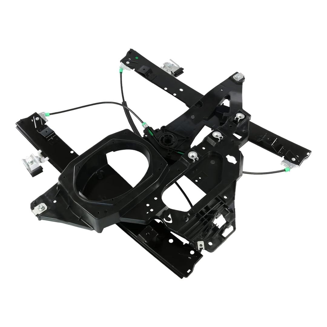 CARMOCAR Window Regulator with Panel Without Motor Replacement for 2007-2017 Ford Expedition,2007-2017 Lincoln Navigator Front Left Driver Side 749-542