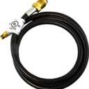 Mr. Heater 12-Feet Propane Hose Assembly, Soft Nose P.O.L. 1/4 by Inverted Male Flare Thread