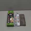 Dog Nail Grinder with 2 LED Lights Powerful 2 Speeds Super Quiet Dog Nail Trimmers with 3 Grinding Wheels Rechargeable Pet Dog Nail Clippers for Large Medium Puppy Dogs Dog Nail File Cat Nail Clipper (Black)