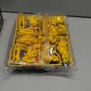 Solar Robot Kit for Kids Age 8-12, STEM Building Toys,12-in-1 Build Your Own Robot with Solar Panel & Battery Power, Science Engineering Christmas Birthday Idea Gifts for Boy Age 8 9 10 11 12 (Yellow)