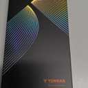 TORRAS Stronger Magnetic & Shockproof for iPhone 17 Pro Max Case, Fit for MagSafe, Military Grade Drop Protection, Camera Control, DIY Button, Slim for iPhone 17 Pro Max Case Translucent Cosmic Orange