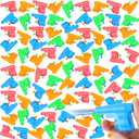 100 Pcs Colorful Mini Water Gun Sprayer Small Squirt Toys Summer Squirt Toys Bulk for Outdoor Beach Party Favor Game Swimming Pool