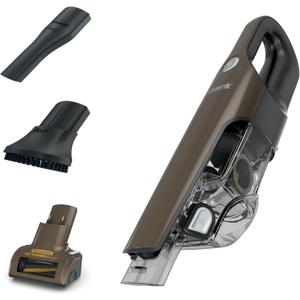 Shark UltraCyclone Pet Pro Plus Cordless Handheld Vacuum, Brown, CH951BR1 Powerful Suction, Portable Vacuum for Car & Home, Pet Power Brush, Crevice Tool, Scrubbing Brush, XL Dust Cup, Brown