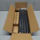 Latest Curtain Rods for Windows 28 to 144 Inches Length Adjustable 1 Inch Diameter Window Heavy Duty Curtain Rod with Aluminium Finials Set for Outdoor, Farmhouse, Bedroom, Living Room, Black