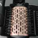 SKIMI Hair Dryer Brush and Blow Dry Brush, Multi-Hot Air Styler with 110000RPM Brushless Motor, Hot Air Brush for Fast Drying Curling Volumizing Straightening&Styling, High-Speed (Black&Rose Gold)