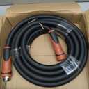 Giraffe Tools Garden Hose 5/8", Water Hose Heavy Duty, Flexible, Lightweight Hybrid Hose with Swivel Handle, 25ft Male to Female Fittings, Burst 600 PSI