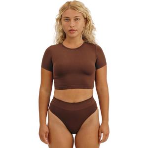 Organic Basics womens Smooth Thong Seamless Underwear (XXL)