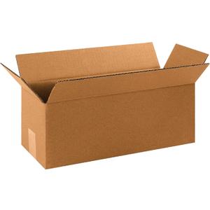 Partners Brand P1666 Long Corrugated Boxes, 16"L x 6"W x 6"H, Kraft (Pack of 25)