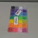 28 Colors Pony Beads Kit for Bracelets, 700PCS 6x9mm Plastic Kandi Beads Bulk for Jewelry Making