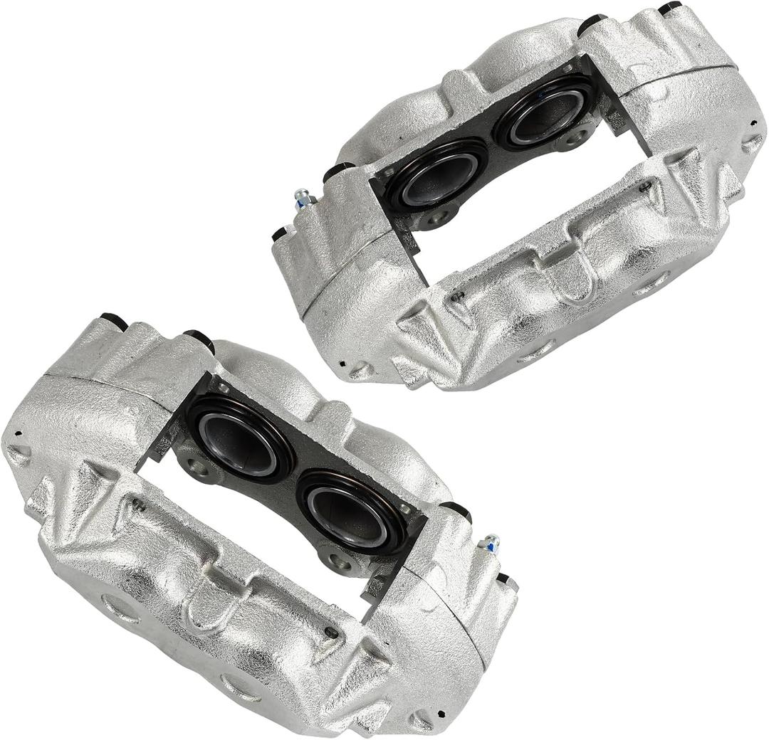cciyu Front Left & Right Brake Calipers Assembly 19767 19766 1982-1987 For Jaguar For Vanden Plas,1974-1979 1981-1992 For Jaguar For XJ12,1974-1987 For Jaguar For XJ6,1976-1996 For Jaguar For XJS