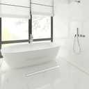 36 Inch Linear Shower Drain-Brushed Nickel, with Tile Insert Grate
