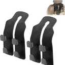 Car Hooks for Headrest, Pack of 2 Car Seat Hooks for Purses and Bags, Car Purse Hook, Car Organizers and Storage Accessories for Women (Black)