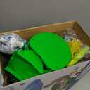 VROGTIK Turtle Sandbox with Lid & Umbrella, 38" Kids Sandbox with Beach Toys Set, Safe Sensory Play Sand Box for Toddlers, Indoor Outdoor Backyard Summer Gift for Ages 3-8