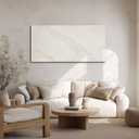 Beige Pictures Wall Decor Modern Abstract Wall Art Framed Canvas Painting Textured Artwork for Living Room Bedroom Office 24x48 Inch