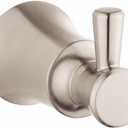 hansgrohe Hook 2-inch Single Hook in Brushed Nickel, 04788820