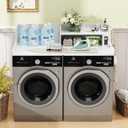 Washer Dryer Countertop with Power Outlet, 54"W x 27.5"D Laundry Countertop