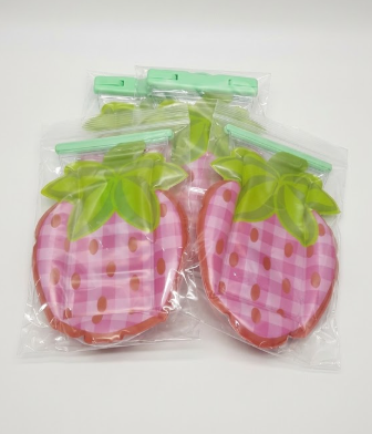 Waterproof Strawberry Phone Pouch,  5 Pack