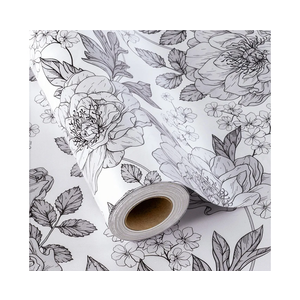 Abyssaly White Silk Wallpaper Peel and Stick 15.7" X 984.2" Embossed Self Adhesive White Contact Paper Removable Kitchen Vinyl Textured Wall Paper Cabinet Furniture Shelf Liner