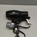Revlon Compact Hair Dryer | 1875W Lightweight Design, Perfect for Travel, (Black)