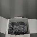 Bluetooth Speaker, 160W Peak Powerful Loud Stereo Sound Deep Bass Wireless Boombox Portable Large Party Speakers with Subwoofer TWS Pairing Dynamic LED Light for Outdoor Camping Backyard Events (Black)