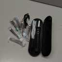 Rtauys Electric Toothbrush for Adults, 8 Brush Heads & Travel Case,5 Modes with 2 Minutes Built in Smart Timer, One Charge for 120 Days, 41000 VPM Motor (Black)