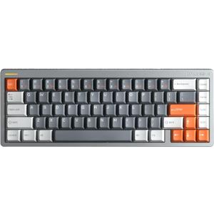 nuphy Halo65 HE Rapid Trigger Gaming Keyboard, 65% Layout 67 Keys Wired Magnetic Switches Keyboard, Hall Effect Keyboard, Hyper-Fast Adjustable Actuation, RGB Hot-swappable, 8K Hz Polling Rate (Grey)