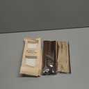 ZKSM Heatless Curls Overnight Hair Curlers to Sleep in,Heatless Hair Curler Velvet, Overnight Blowout Rods Heatless Curls for Short Long Hair All Hair Types Styling Tools Brown3PCS (1 Count (Pack of 3))