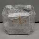 ZENFUN Acrylic Suggestion Box with Lock, Donation Box with 100pcs Raffle Tickets Cards, Clear Ballot Boxes with Sign Holder,Collection Tip for Charity, Voting