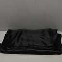 10x10 ft Black Glitter Backdrop Curtain for Parties, Wrinkle Free Satin Photo Backdrop Drapes 2 Panels 5x10FT Shimmer Back Drop Cloth for Wedding Birthday Halloween Photography Background Decor