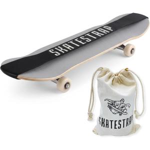 Skateboard Training Strap  Improve Board Control, Balance & Stability, Trick Practice Tool for Beginners & Riders, Cross-Training for Snowboarding & Wakeboarding, Universal Fit Skateboard Accessory