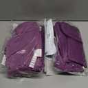 SuzziPad Cold Socks & Hand Ice Pack, Cooling Gloves for Chemotherapy, Chemo Care Package for Women and Men, S/M, Purple