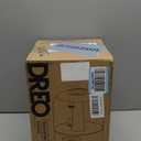 DREO Humidifiers for Bedroom, 3L Top Fill 30H & 26dB Quiet Runtime for Large Room, Cool Mist Ultrasonic Humidifier with Humidity Sensor, Night Light for Home, Baby, Nursery, Plants, New Edition (Pearl White)