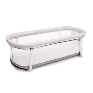 Baby Delight Snuggle Nest Bassinet, Portable Baby Bed, for Infants 0 5 Months, Driftwood Grey