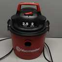 Vacmaster 2.5-Gallon* 2 Peak HP Wall Mountable Wet/Dry Vacuum VOM205P 1101