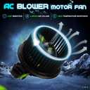A/C Heater Blower Motor ABS w/Fan Cage Air Conditioning HVAC Fits 2008-2012 Ford Escape, 2008-2010 Ford F250 F350 Super Duty, 2008-2011 Mercury Mariner, Replaces 7C3Z 19805 B, 700223