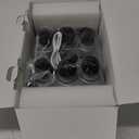 6 Head Massage Gun Deep Tissue with 9 Levels & 9 Modes, Electric Massager Tool for Legs, Arms, Waist, Back, Buttocks - Full Body Muscle Pain Relief, Ideal Gifts for Women, Men, Mom, and Dad (Gray)