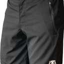 Mountain Bike Shorts, Bicycle Shorts for Men, Water Repellent, M (Black)