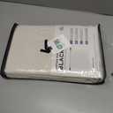 100% Blackout Shield Linen Blackout Curtains for Bedroom 84 Inches Long, Back Tab/Rod Pocket Living Room Drapes, Thermal Insulated Blackout Curtains 2 Panels Set, 50" W x 84" L, Cream