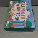 2 x Toddler Preschool Learning Activities Handwriting Practice Book, 40 Pages Kindergarten Educational Workbooks, Autism Learning Resources, Montessori ABC Tracing Busy Books Toys Gifts for Kids Ages 3-5