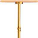 EppieBasic Cordless Table Lamp Rechargeable: Fast Charging & Long Lasting - 2700K Warm Light Vintage Gold Lamps for Women Housewife - Dinning Living Room Bedroom (Bronze+White Lampshde-1)