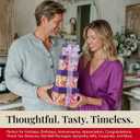 Broadway Basketeers Gift Basket Tower Snack Gifts for Women, Men, Families, College  Delivery for Birthday, Appreciation, Thank You, Get Well Soon Care Package (Floral)