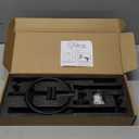 Bathroom Hardware Set 4 Pieces, Matte Black Stainless Steel Towel Bar Set, Includes 20In Towel Bar, Towel Ring, Robe Towel Hooks,Toilet Paper Holder, Bathroom Towel Rack Set