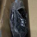 Qunclay 100 Set 1.65 Inch Metal Curtain Rings with Eyelets Curtain Hooks for Drapes and Metal Drapery Pin Drapery Hooks for Window Door Shower Bathroom Rings (Black)