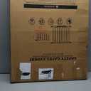 41" Tall Safety Pet Gate,Adjustable 29.92"-43.71" Wide,No Drilling Pressure Mount Kit,Auto Close Cat Gate Suitable for Stairs,Doorways,White (29.92"-43.71" W)