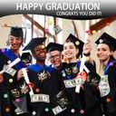 WenmthG 2026 Graduation Surprise Gift Box Explosion for Money - 10 Pcs Grad Pop Out Folding Bounce Money Gift Box with Confetti - Cash Gift Idea for Grad - Graduation Money Bank Party Supply (Black Gold)