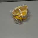 Sink Strainer Basket,2025 New Upgraded Suction Cup Press Sink Drainer Basket,Automatic Dumping Sink Strainer Basket,Faucet Sponge Storage Rack,Corner Sink Trash Catcher for Food Waste (Yellow)