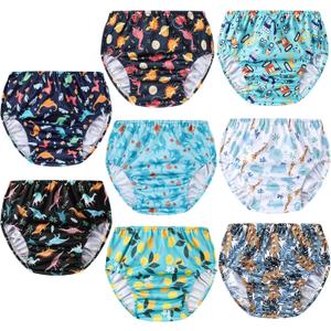 Reusable rubber pants for toddlers for Boys and Girls Size 1t~6t (3T, Boys)