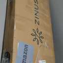 Zinus Rumi 14in Queen Metal Bed Frame, Quick Assembly SmartBase Mattress Foundation, Heavy Duty Sturdy Steel with No Box Spring Needed, Eco-Friendly Packaging, Black