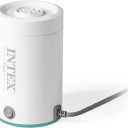 INTEX QuickFill Electric Air Pump: Inflates and Deflates Air Mattresses, Inflatable Kayaks, Boats, Toys (14.1CFM)